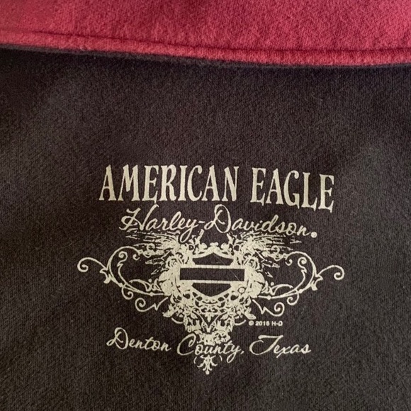 Harley-Davidson Women’s Vintage Zip Front Sweater - Medium - Picture 2 of 6